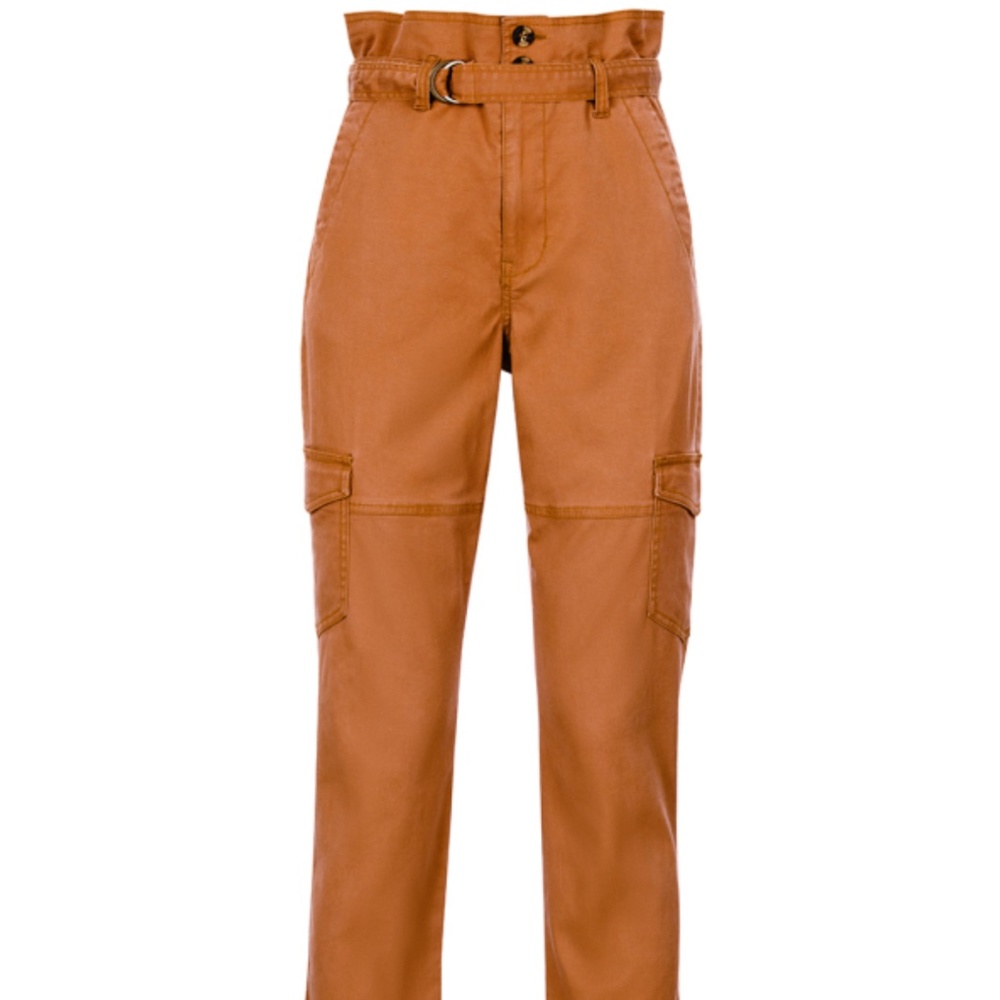 CAbi Rust Belted Cargo Trousers